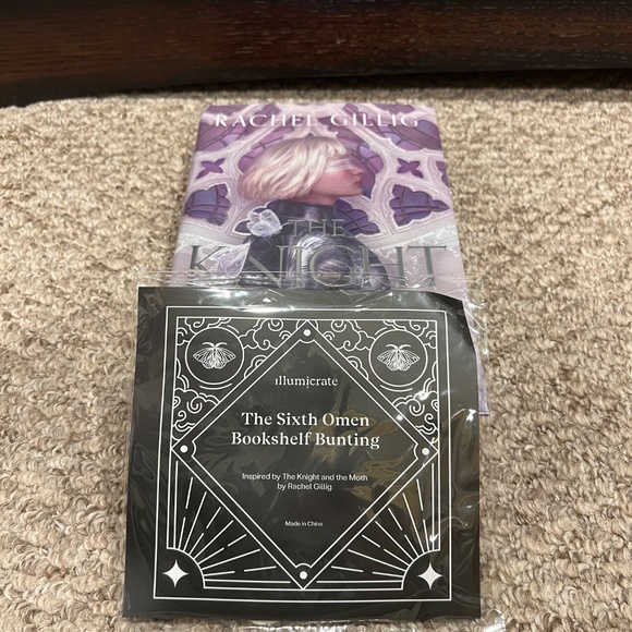 Fairyloot - The Knight and the Moth by Rachel Gillig & Bookshelf Bunting - Picture 11 of 12